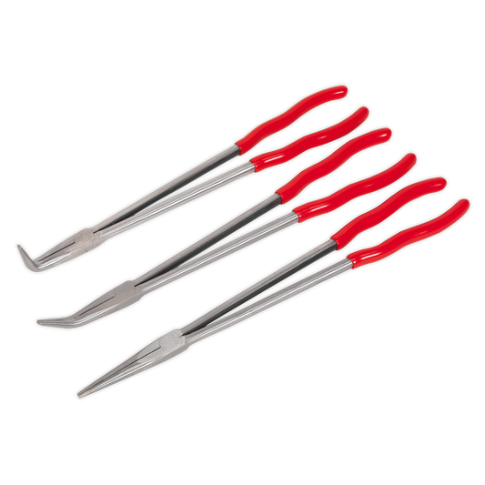 Premier Extra-Long Needle Nose Pliers Set 400mm 3pc
