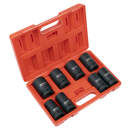 Premier Deep Impact Socket Set 1"Sq Drive 8pc