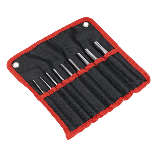 Premier Imperial Roll Pin Punch Set 1/8-1/2" 9pc