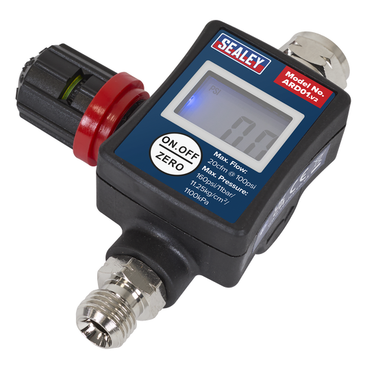 On-Gun Digital Pressure Regulator/Gauge