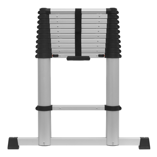 Aluminium Professional Telescopic Ladder 11-Tread - EN 131