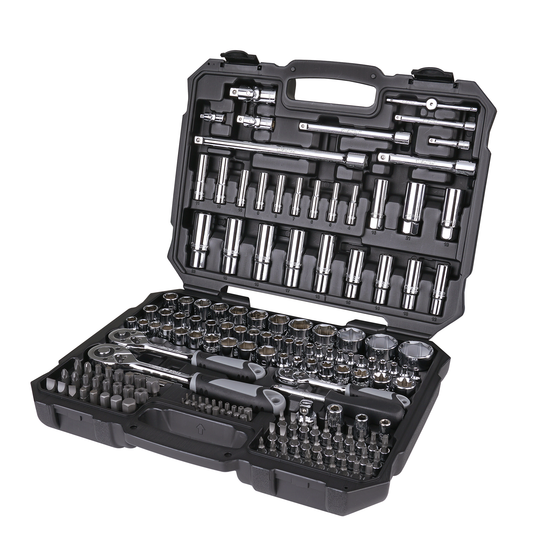 BOXO BLACK SERIES 172Pc 1/4", 3/8" & 1/2" Master Set