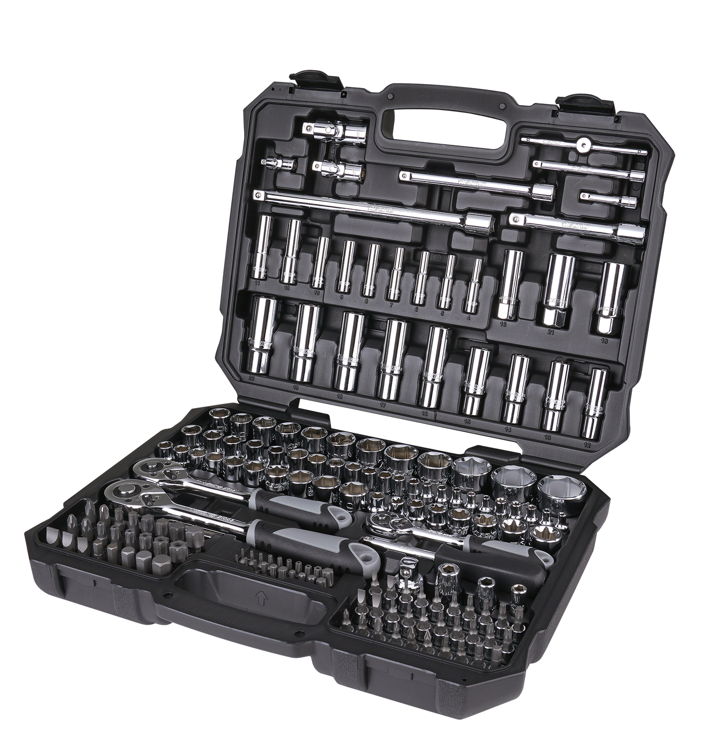 BOXO BLACK SERIES 172Pc 1/4", 3/8" & 1/2" Master Set
