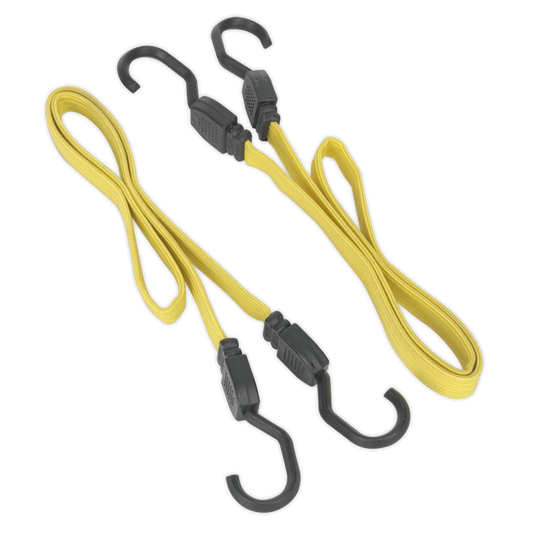 Flat Bungee Cord Set 910mm 2pc