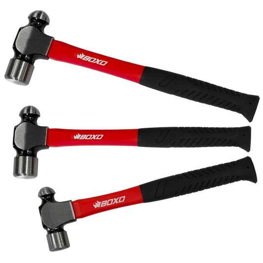 BOXO 3Pc Ball Pein Hammer Set