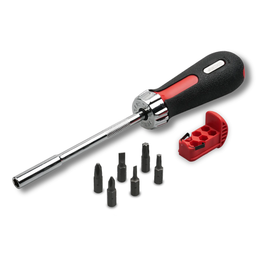 BOXO 6-in-1 Ratcheting Screwdriver