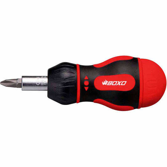 BOXO Stubby Ratcheting Screwdriver