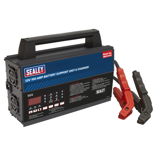 12V Battery Support Unit & Charger 100A