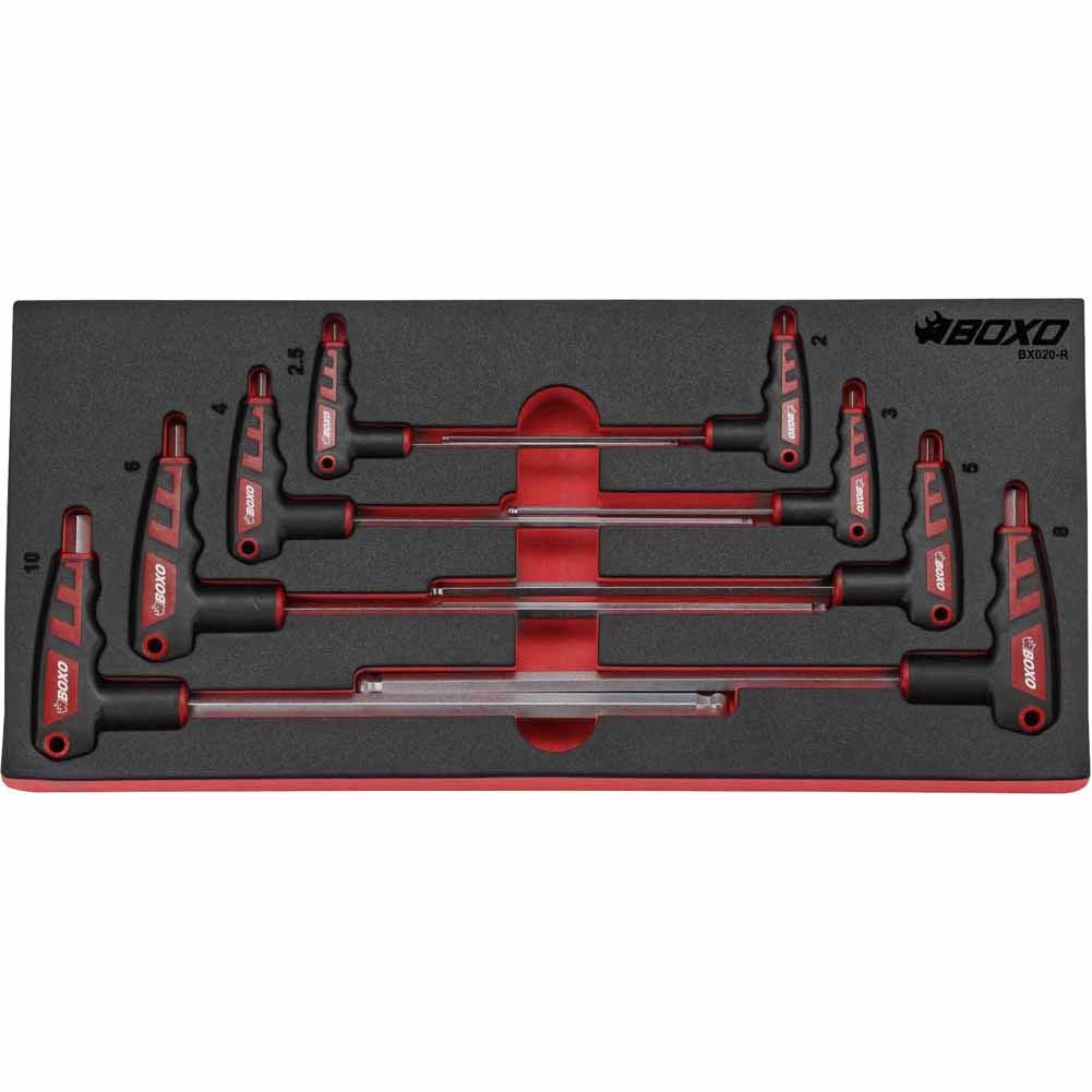 BOXO 8Pc Hex T-Handle Set