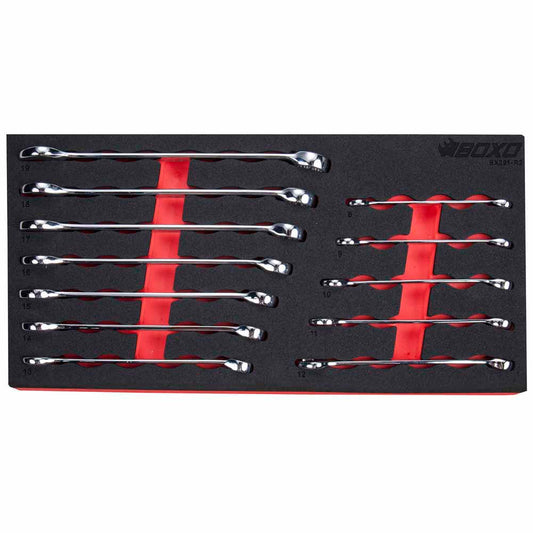 BOXO 12Pc Combination Spanner Set (8mm to 19mm)