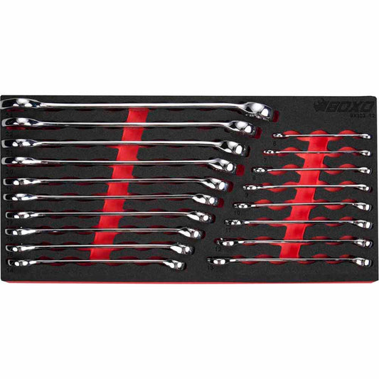 BOXO 18Pc Combination Spanner Set (6mm to 24mm)