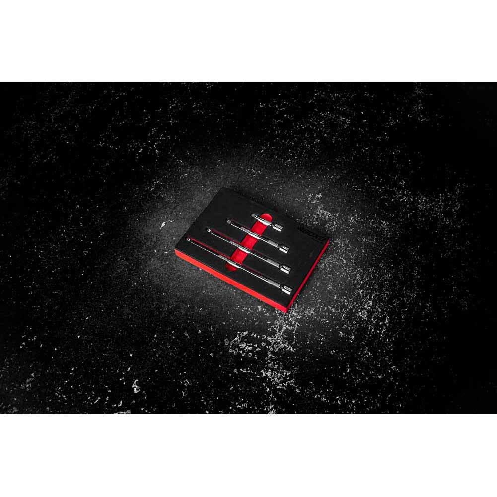 BOXO 4Pc 3/8" Wobble Extension Set