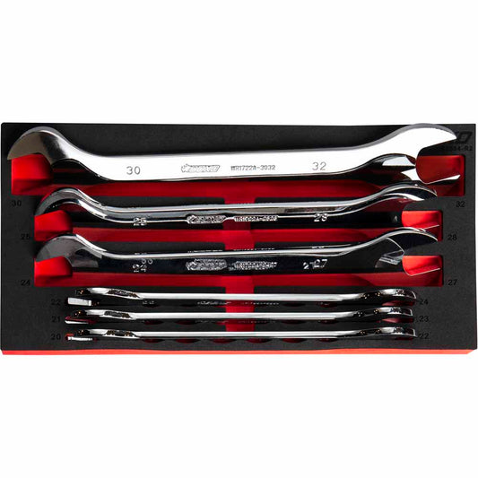 BOXO 6Pc Ultra Thin Double Open-Ended Spanner Set (20mm to 32mm)