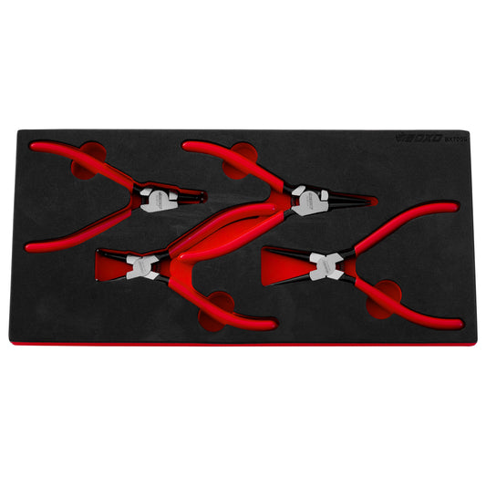 BOXO 4Pc Circlip Plier Set