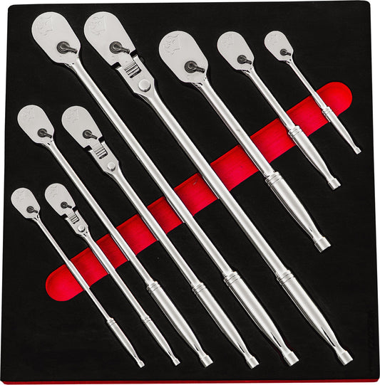 BOXO 9Pc 90T Ratchet Master Set