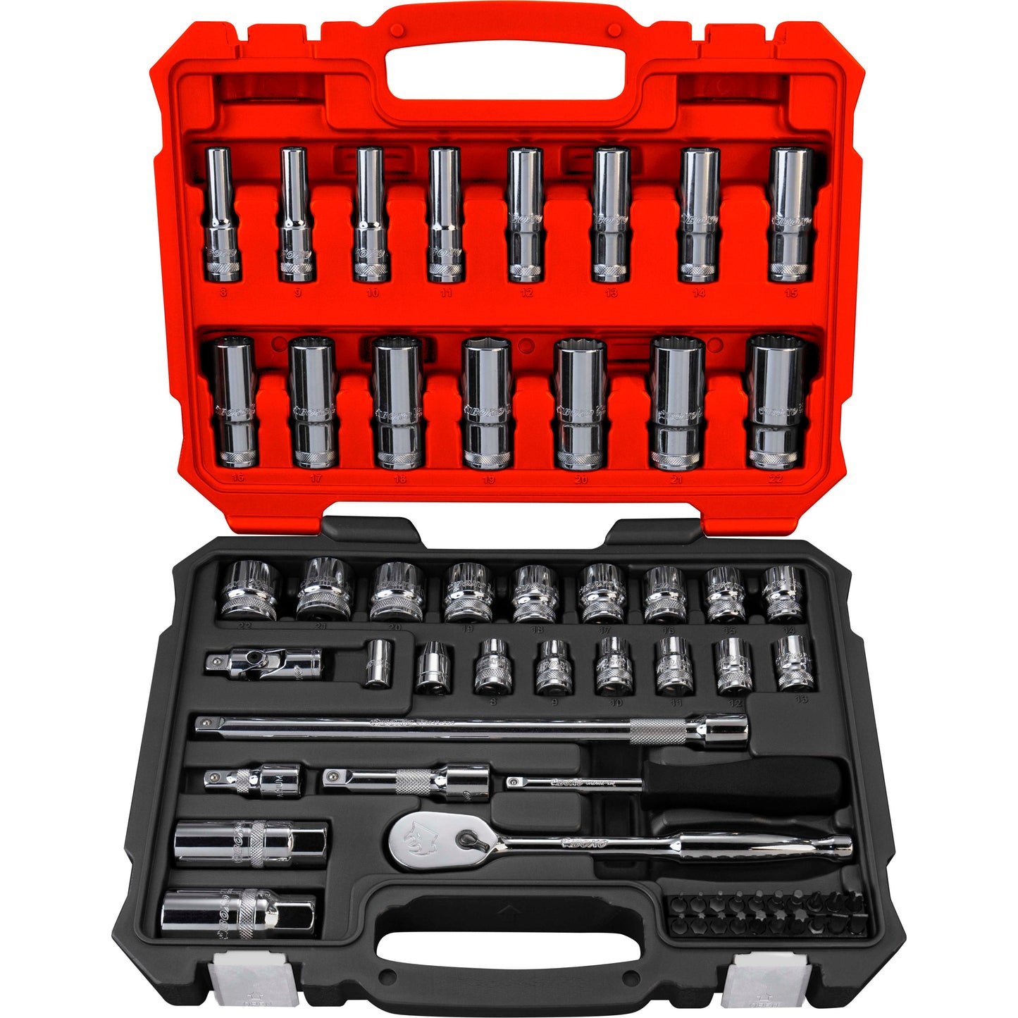 BOXO 60Pc 3/8" Master Socket Set