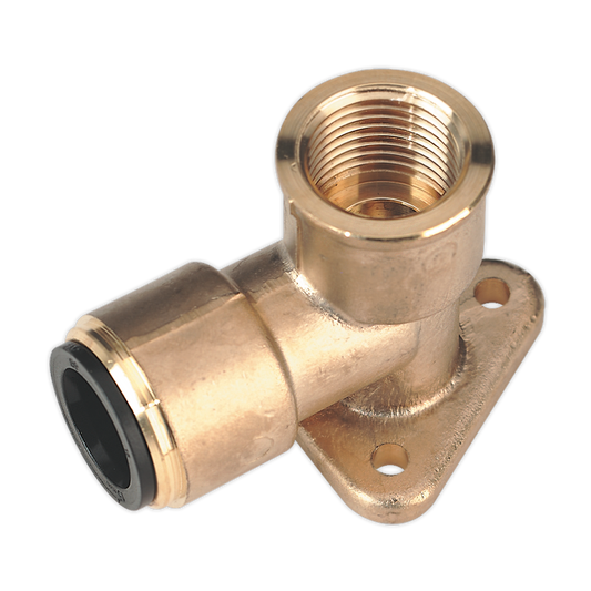 John Guest® Brass Wingback Elbow 22mm x 3/4"BSP