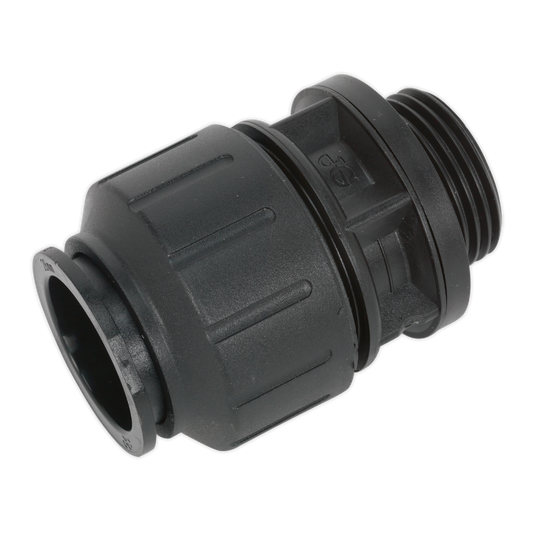John Guest® Straight Adaptor 28mm x 1"BSP - Pack of 2