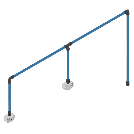 John Guest® 12m 2-Drop Air Supply System Kit 28mm