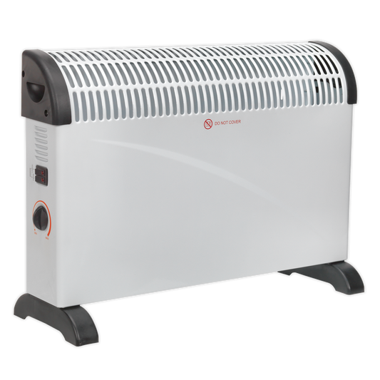 Convector Heater with 3 Heat Settings Thermostat 2000W/230V