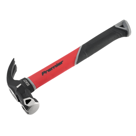 Premier Claw Hammer with Fibreglass Shaft 16oz