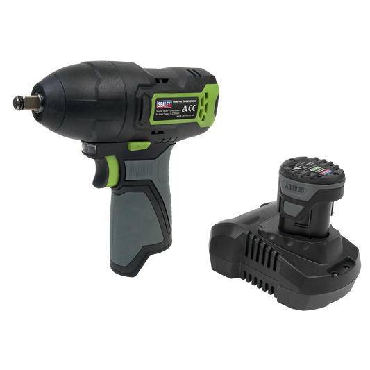 SV10.8 Series 3/8"Sq Drive Cordless Impact Wrench Kit 10.8V 2Ah