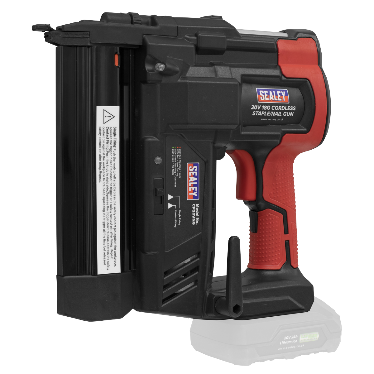 SV20 Series 18G Cordless Nail/Staple Gun 20V - Body Only