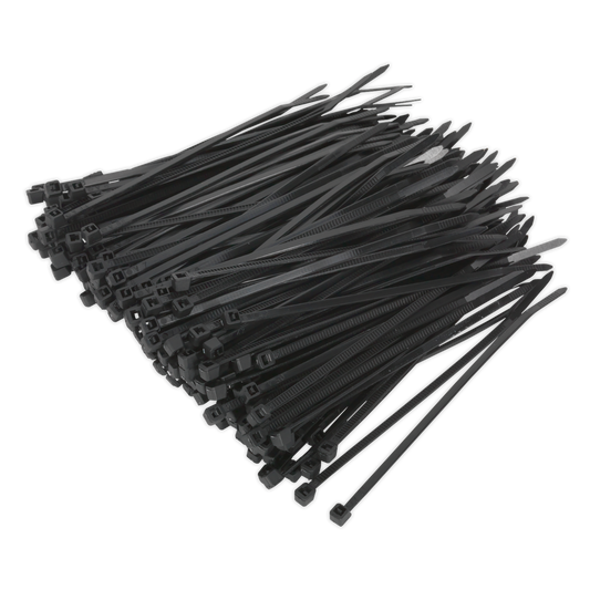 Cable Tie 100 x 2.5mm, Black - Pack of 200