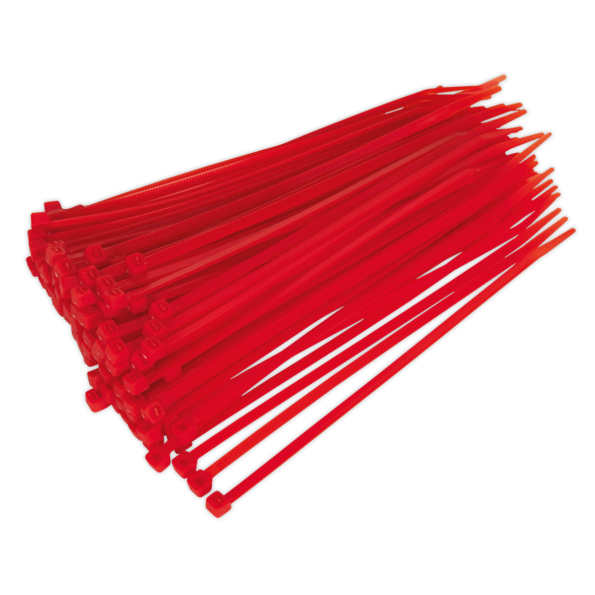 Cable Tie 200 x 4.4mm, Red - Pack of 100