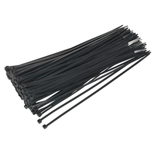 Cable Tie 300 x 4.8mm, Black - Pack of 100