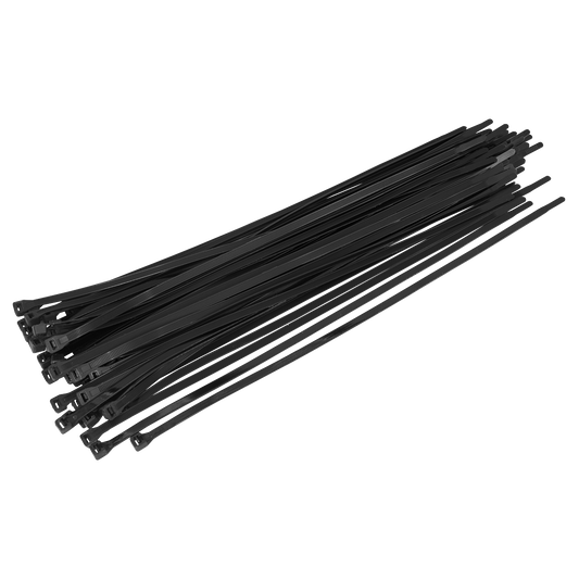 Cable Tie 450 x 7.6mm, Black - Pack of 50
