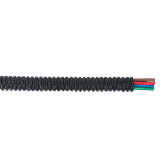 Split Convoluted Cable Sleeving 7-10mm 50m