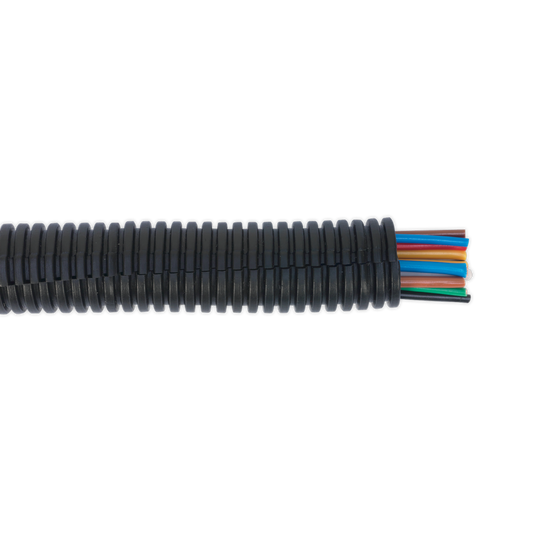Split Convoluted Cable Sleeving Split 17-21mm 10m