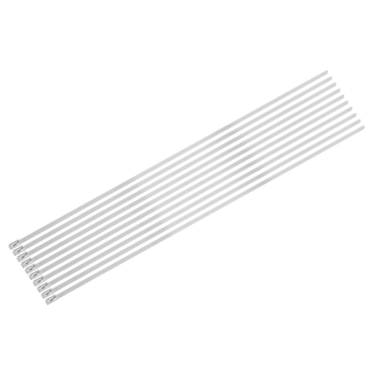 Stainless Steel Cable Tie 400mm x 4.6mm - Pack of 100