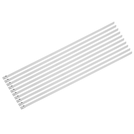Stainless Steel Cable Tie 400mm x 7.9mm - Pack of 100