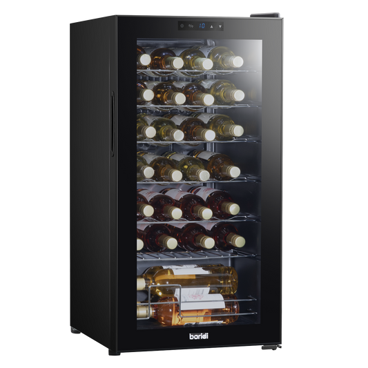 Baridi 28 Bottle Tabletop Wine Fridge & Cooler