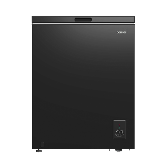 Baridi Freestanding Chest Freezer 142L Capacity - Black