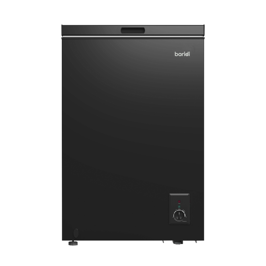 Baridi Freestanding Chest Freezer 99L Capacity - Black