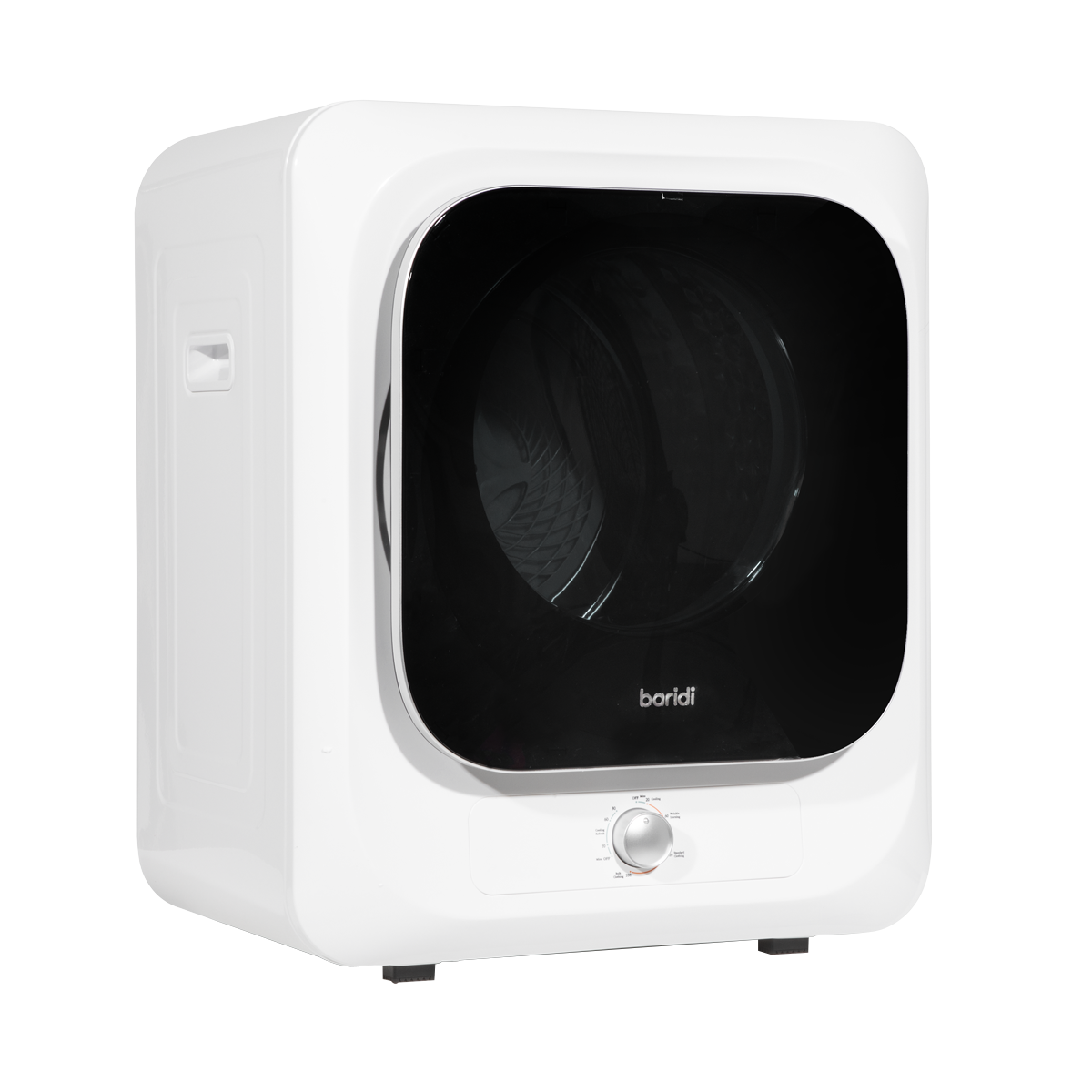 Baridi Tabletop Tumble Dryer with Analogue Controls 2.5kg Capacity - White