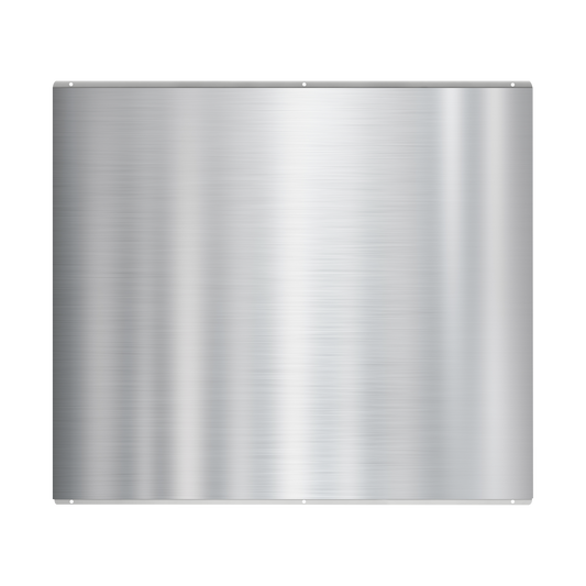 Baridi Splashback for Cooker Hoods 90 x 75cm - Stainless Steel