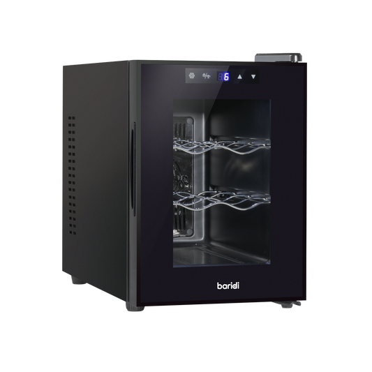 Baridi 6 Bottle Tabletop Wine Fridge & Cooler