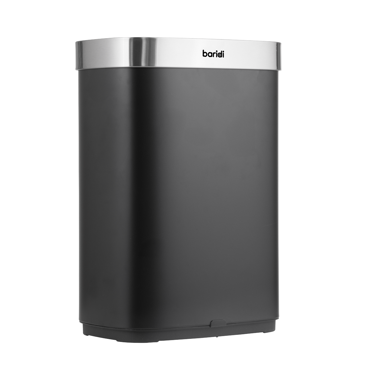 Sensor Bin 65L - Black/Stainless Steel