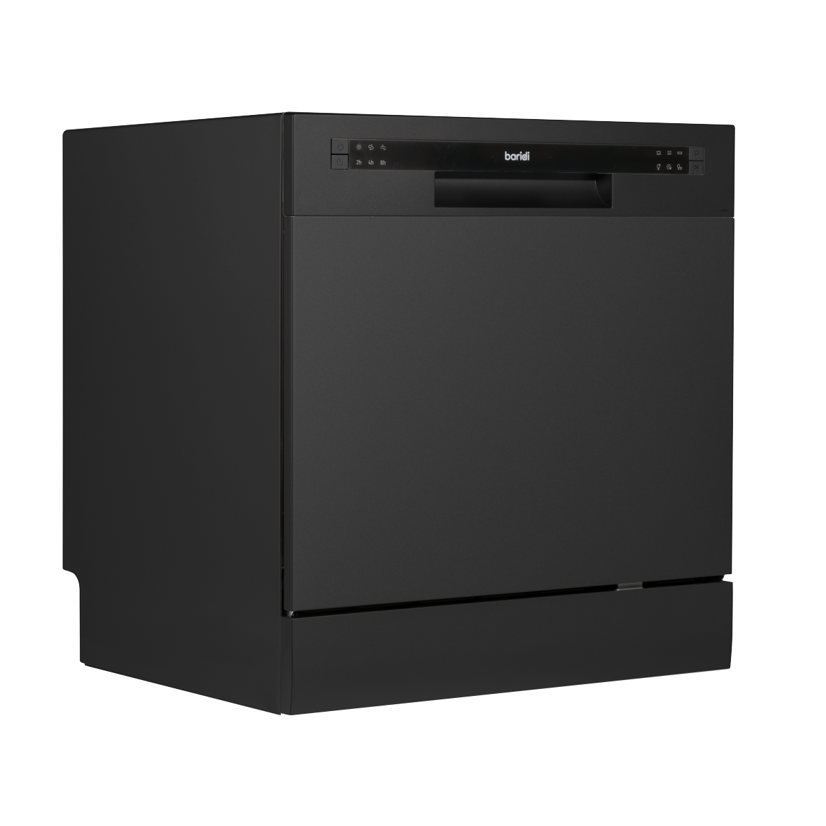 Baridi Tabletop Dishwasher 8 Place Settings 8L Capacity - Black