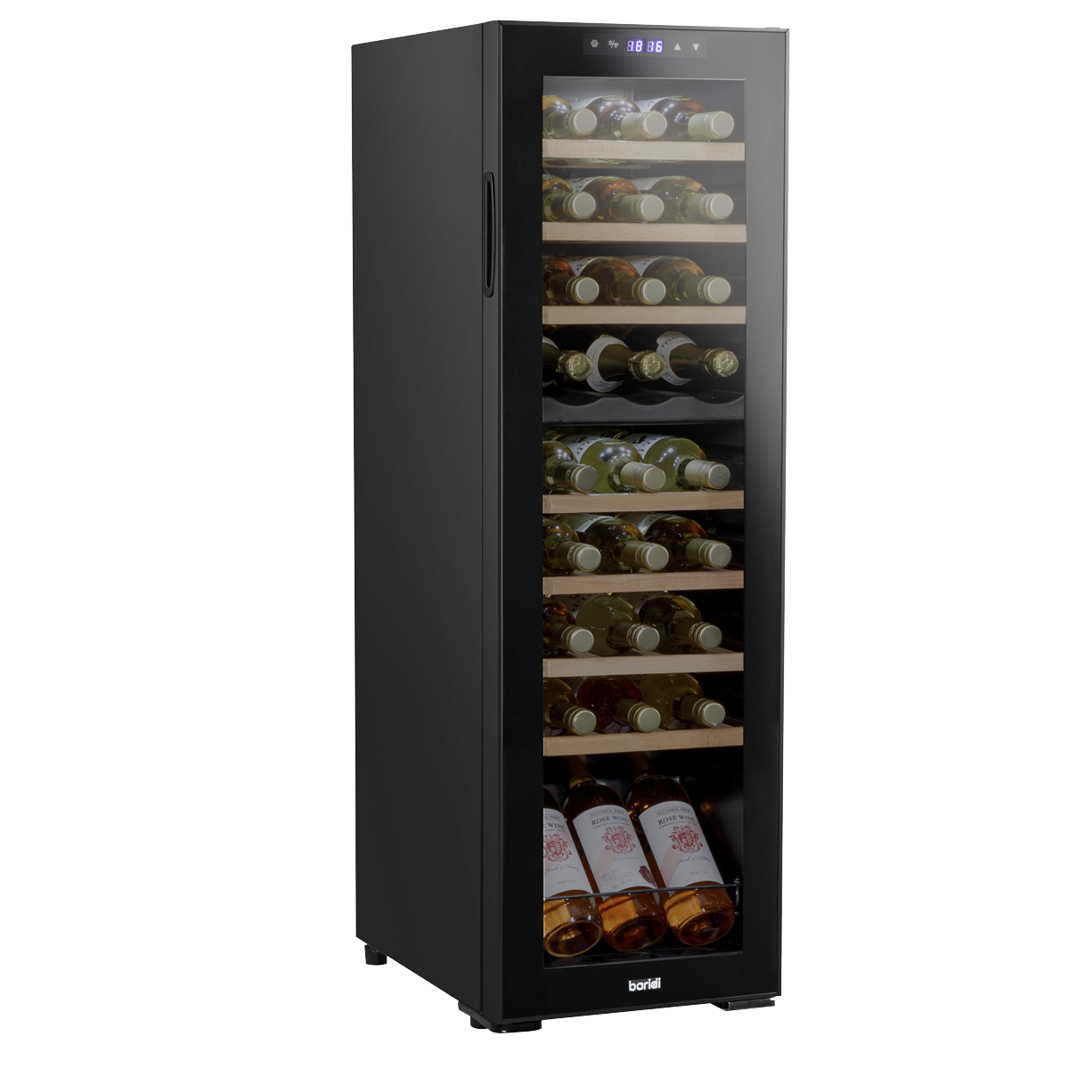 Baridi 27 Bottle Dual Zone Wine Fridge & Cooler
