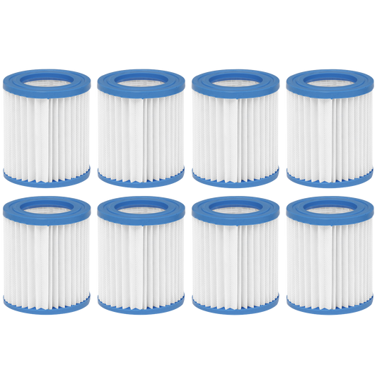 Dellonda Swimming Pool Filter Cartridge - Pack of 8
