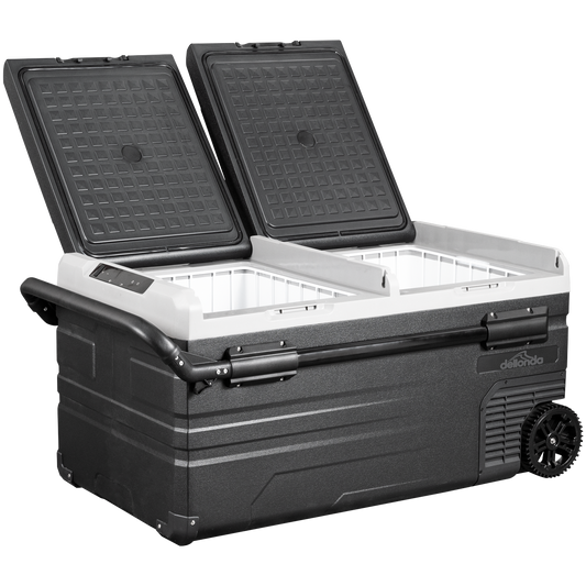 Dellonda Portable Fridge Freezer/Cool Box with LED Display 95L