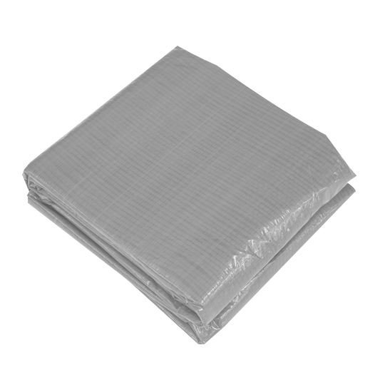Dellonda Rectangular Swimming Pool Top Cover & Rope Ties for DL21