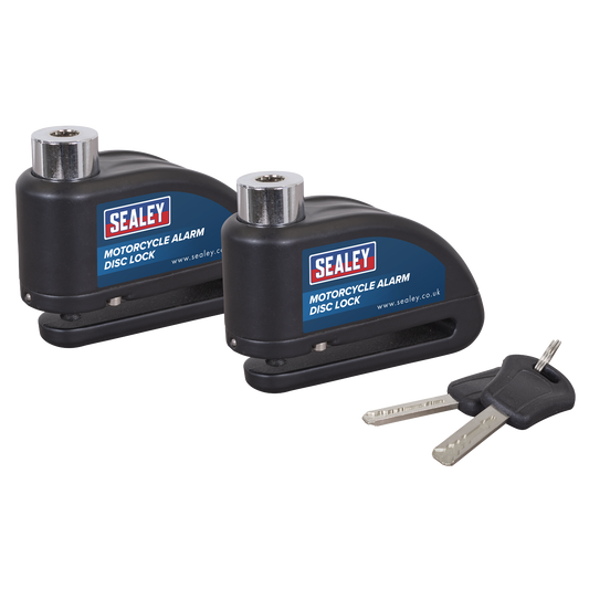 Motorcycle Alarm Disc Lock - Pair