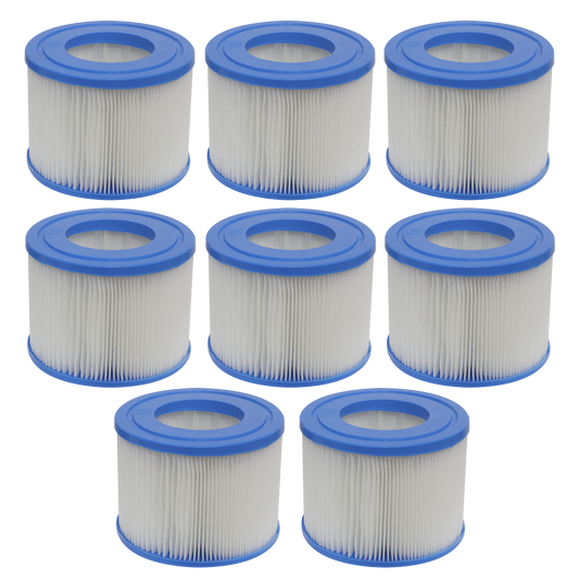 Dellonda Hot Tub/Spa Filter Cartridge - Pack of 8