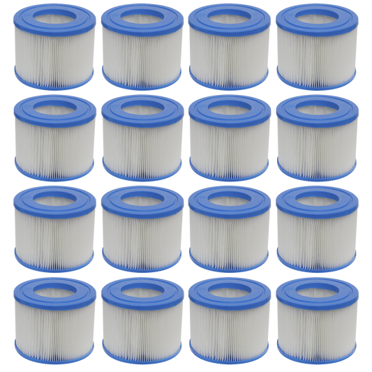 Dellonda Hot Tub/Spa Filter Cartridge - Pack of 16